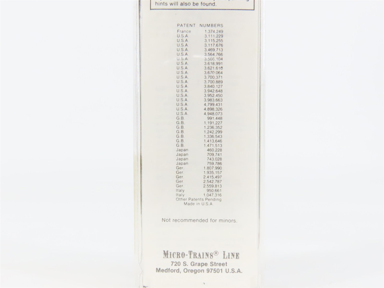 N Scale Micro-Trains 42040 Menasha Woodenware 40' Box Car 224 RTR