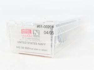 N Scale Micro-Trains 04200050 USN United States Navy 40' Box Car 61-00201 RTR