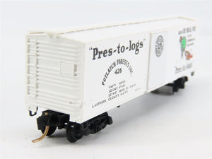 N Scale Micro-Trains 42060 PFI Potlatch Forests 40' Wood-Sheathed Box Car RTR