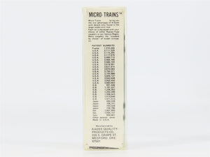 N Scale Micro-Trains 42060 PFI Potlatch Forests 40' Wood-Sheathed Box Car RTR