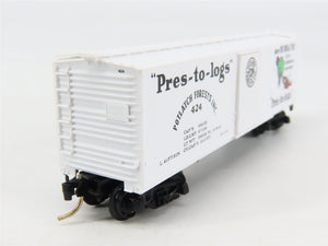 N Scale Micro-Trains 42060 Potlatch Forests Inc. 40' Box Car 424 RTR