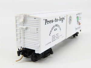 N Scale Micro-Trains 42060 Potlatch Forests Inc. 40' Box Car 424 RTR