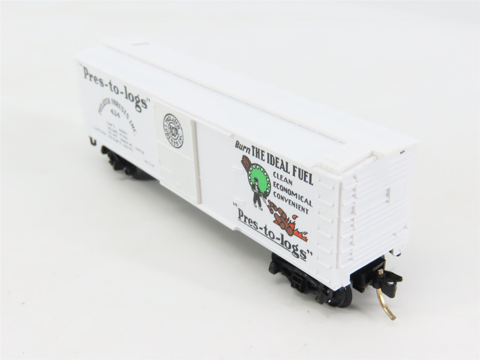 N Scale Micro-Trains 42060 Potlatch Forests Inc. 40' Box Car 424 RTR