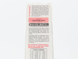 N Scale Micro-Trains 42060 Potlatch Forests Inc. 40' Box Car 424 RTR