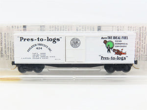 N Scale Micro-Trains 42060 Potlatch Forests Inc. 40' Box Car 424 RTR