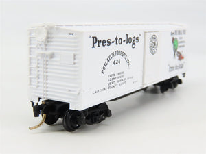 N Scale Micro-Trains 42060 PFI Potlatch Forests Inc. 40' Box Car 424 RTR