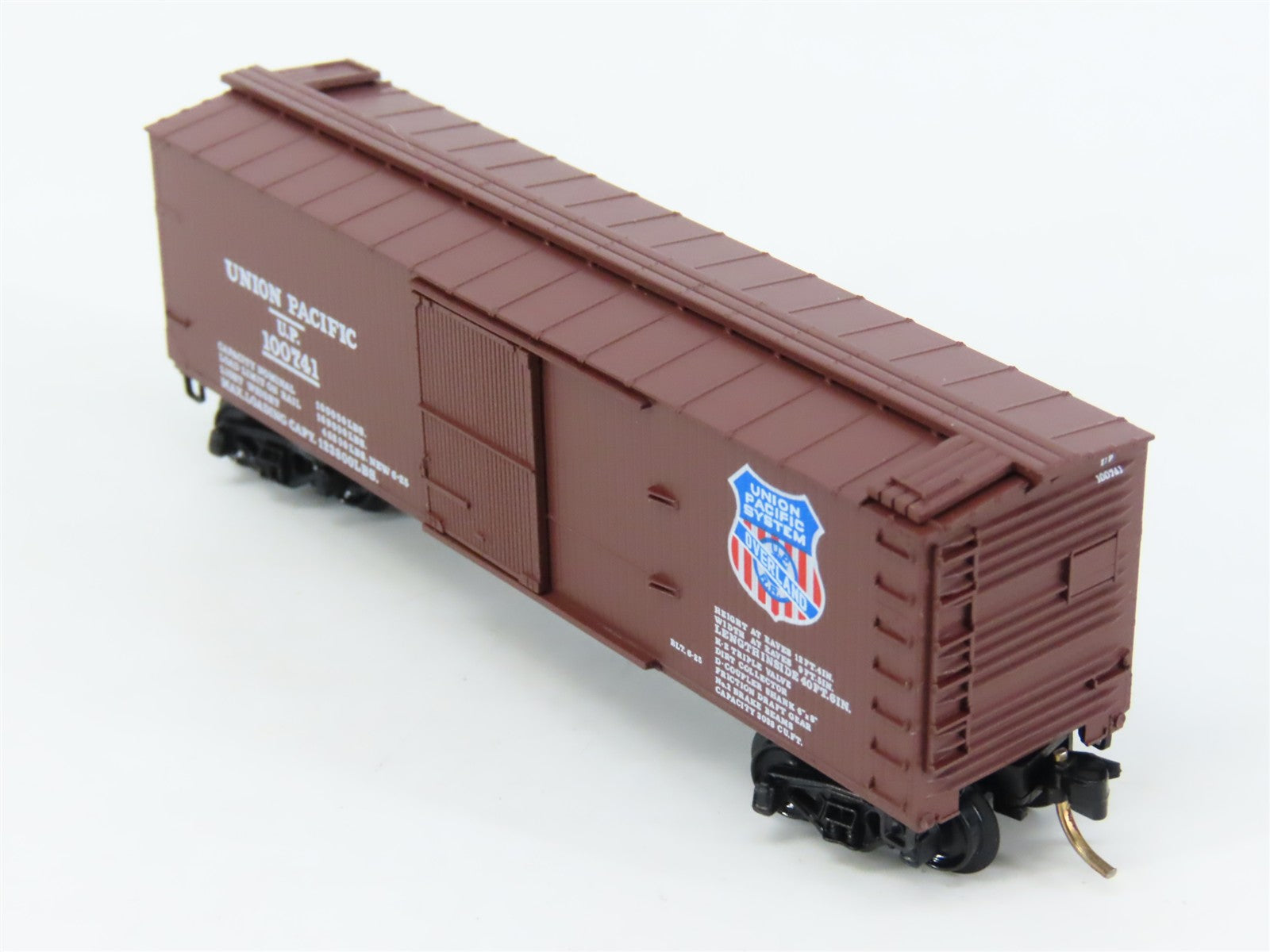 N Kadee / Micro-Trains Line 42070 UP Union Pacific Overland 40' Box Car #100741