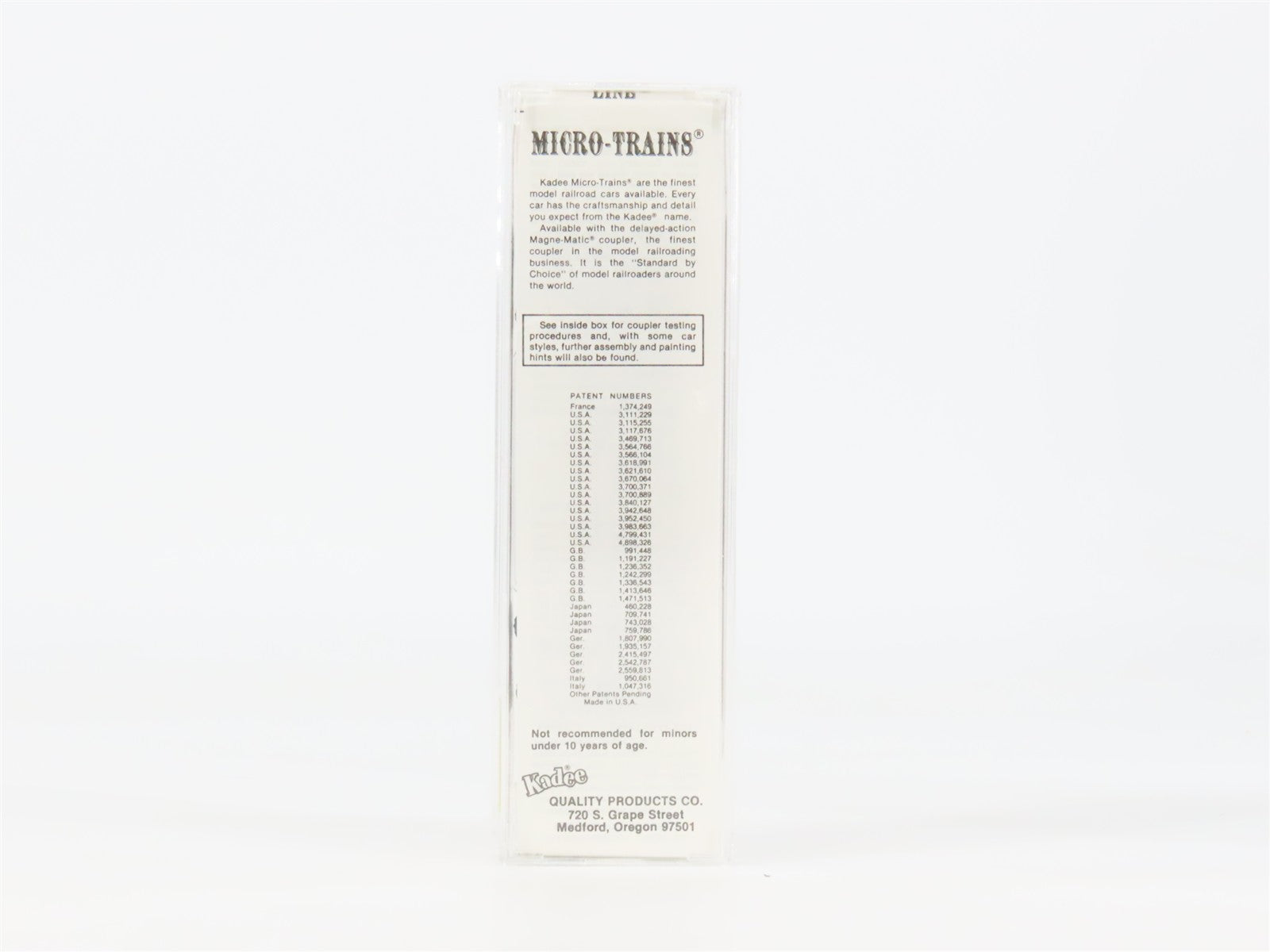 N Kadee / Micro-Trains Line 42070 UP Union Pacific Overland 40' Box Car #100741