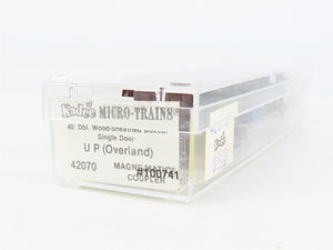 N Kadee / Micro-Trains Line 42070 UP Union Pacific Overland 40' Box Car #100741