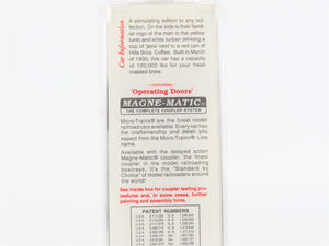 N Scale Micro-Trains 42100 HBCX Hills Bros. Coffee 40' Box Car 166 RTR