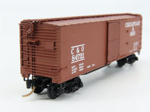 N Scale Micro-Trains 42120 C&O Chesapeake & Ohio 40' Box Car 84721 RTR