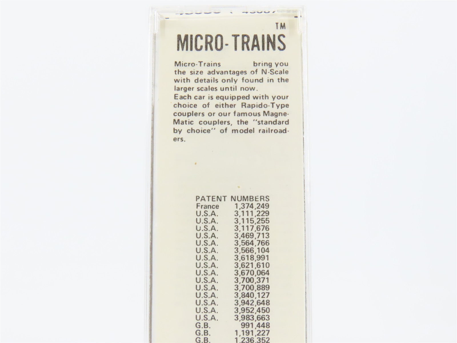 N Scale Kadee Micro-Trains 43030 UP Union Pacific 40' Automobile Boxcar #170741