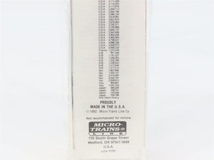 N Scale Micro-Trains 43040 GN Great Northern 40' Box Car 3345 RTR