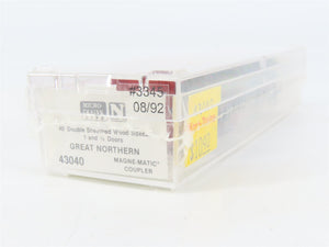 N Scale Micro-Trains 43040 GN Great Northern 40' Box Car 3345 RTR