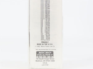 N Scale Micro-Trains 43040 GN Great Northern 40' Box Car 3345 RTR