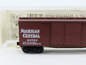 N Scale Micro-Trains 43060 NYC Michigan Central 40' Box Car #64753 RTR