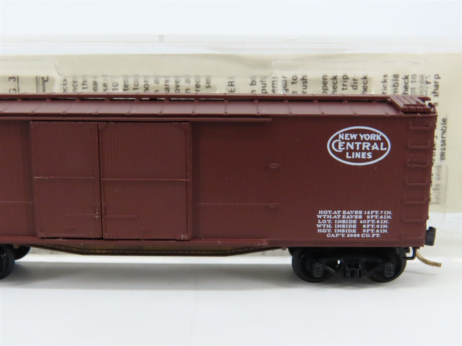 N Scale Micro-Trains 43060 NYC Michigan Central 40' Box Car #64753 RTR