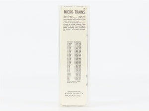 N Scale Micro-Trains 43060 NYC Michigan Central 40' Box Car #64753 RTR