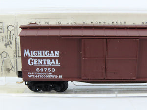 N Scale Micro-Trains 43060 NYC Michigan Central 40' Box Car #64753 RTR