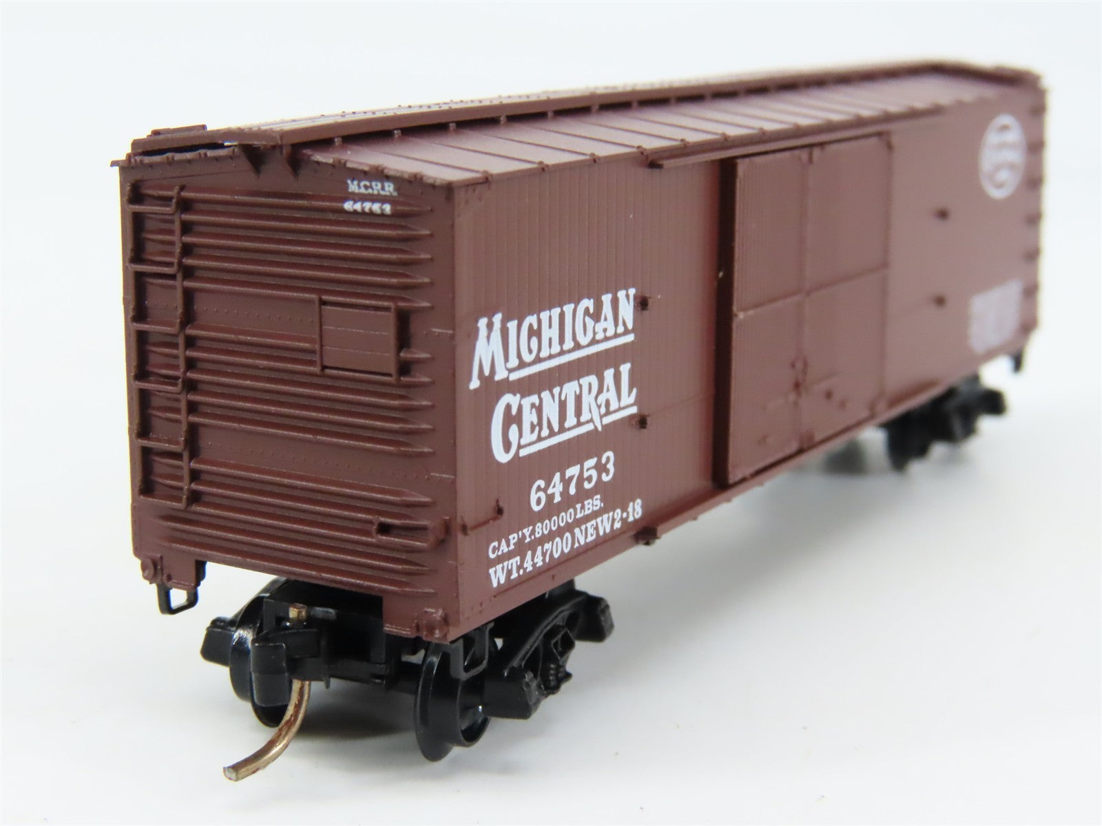 N Scale Micro-Trains 43060 NYC Michigan Central 40' Box Car #64753 RTR
