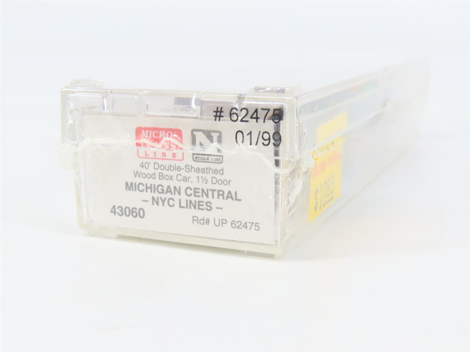 N Scale Micro-Trains 43060 NYC Michigan Central 40' Automobile Box Car #62475