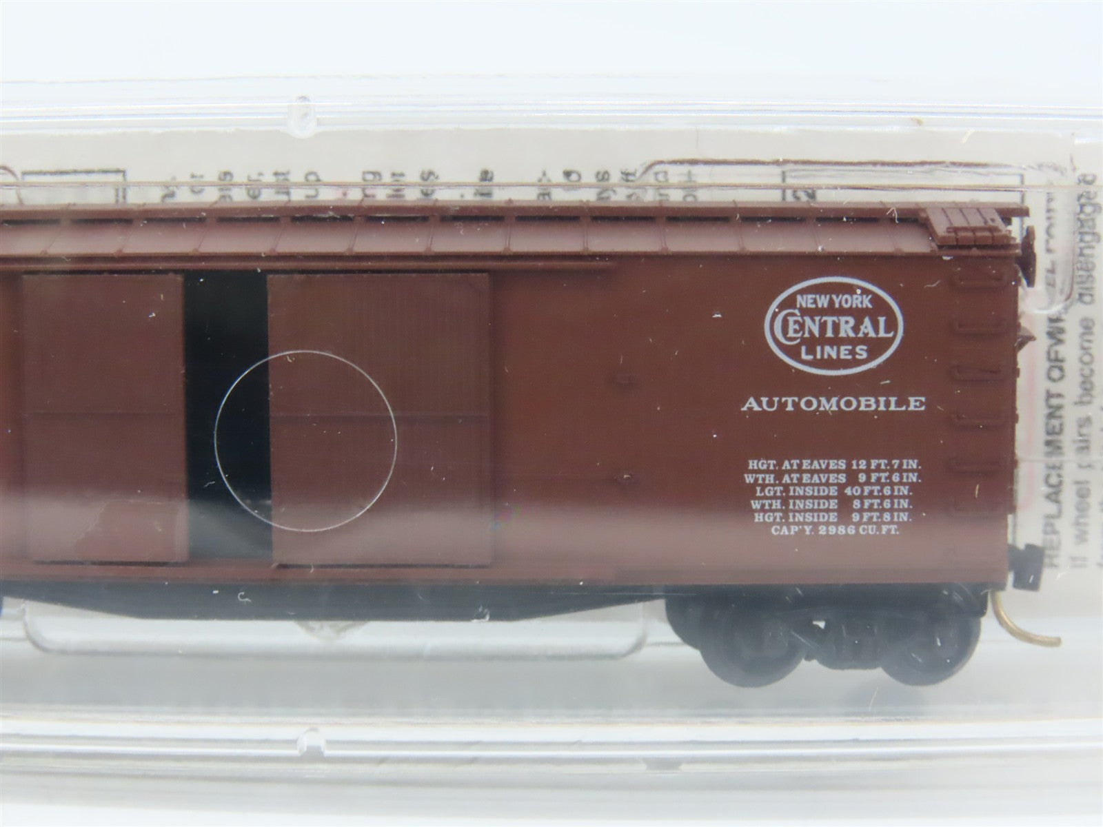 N Scale Micro-Trains 43060 NYC Michigan Central 40' Automobile Box Car #62475