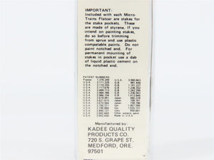 N Scale Micro-Trains 43070 C&O Chesapeake & Ohio 40' Box Car 12142 RTR
