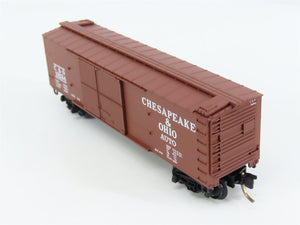 N Scale Micro-Trains 43070 C&O Chesapeake & Ohio 40' Wood-Sheathed Box Car RTR