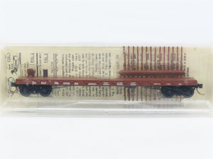 N Scale Micro-Trains 44010 GN Great Northern 50' Flat Car 66001 RTR