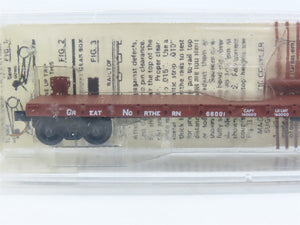 N Scale Micro-Trains 44010 GN Great Northern 50' Flat Car 66001 RTR