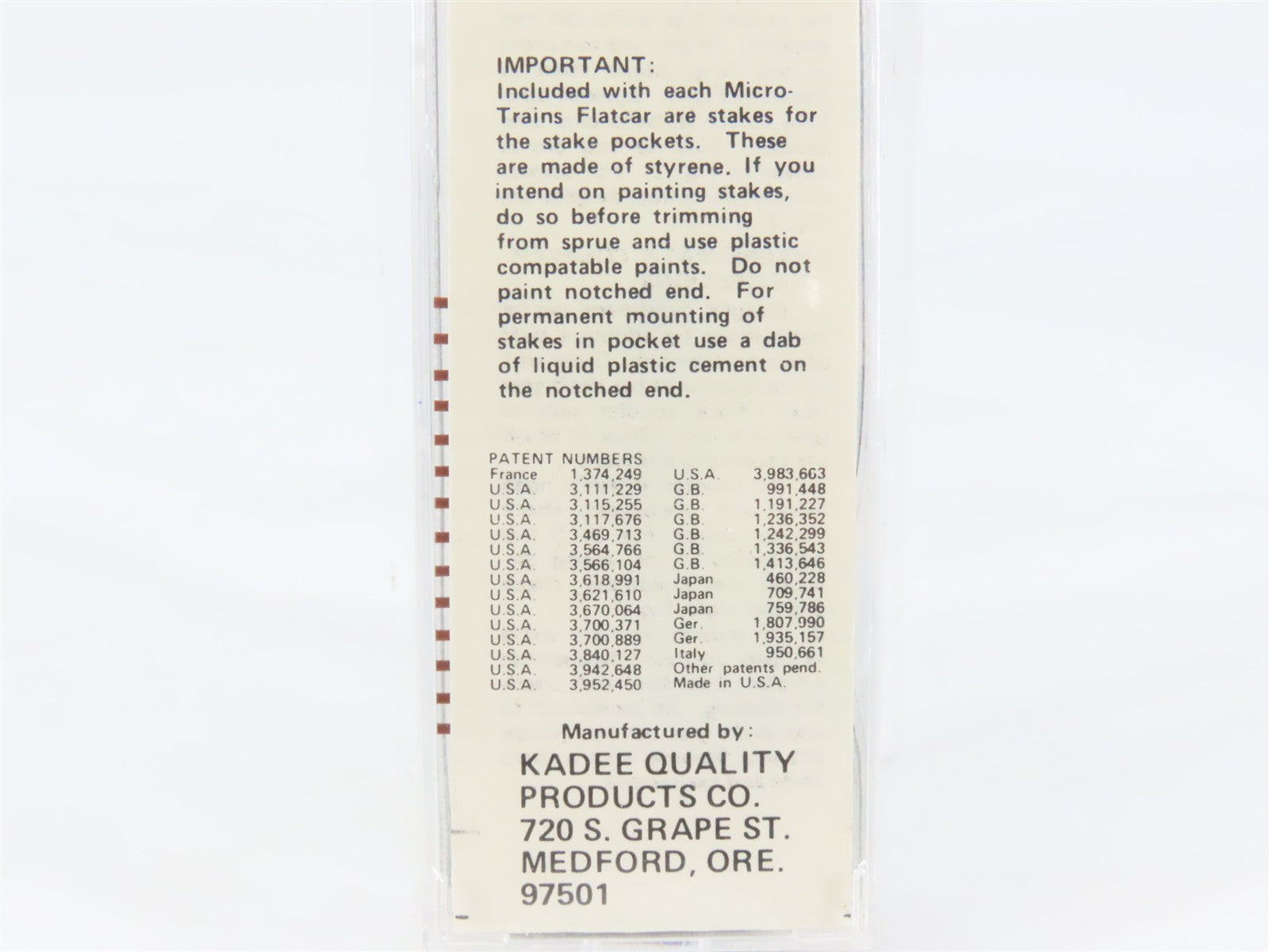 N Scale Micro-Trains 44010 GN Great Northern 50' Flat Car 66001 RTR