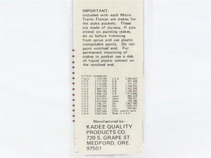 N Scale Micro-Trains 44010 GN Great Northern 50' Flat Car 66001 RTR