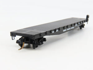 N Kadee Micro-Trains MTL 45150 THB Toronto Hamilton & Buffalo 50' Flat Car 1825