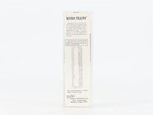 N Kadee Micro-Trains MTL 45150 THB Toronto Hamilton & Buffalo 50' Flat Car 1825