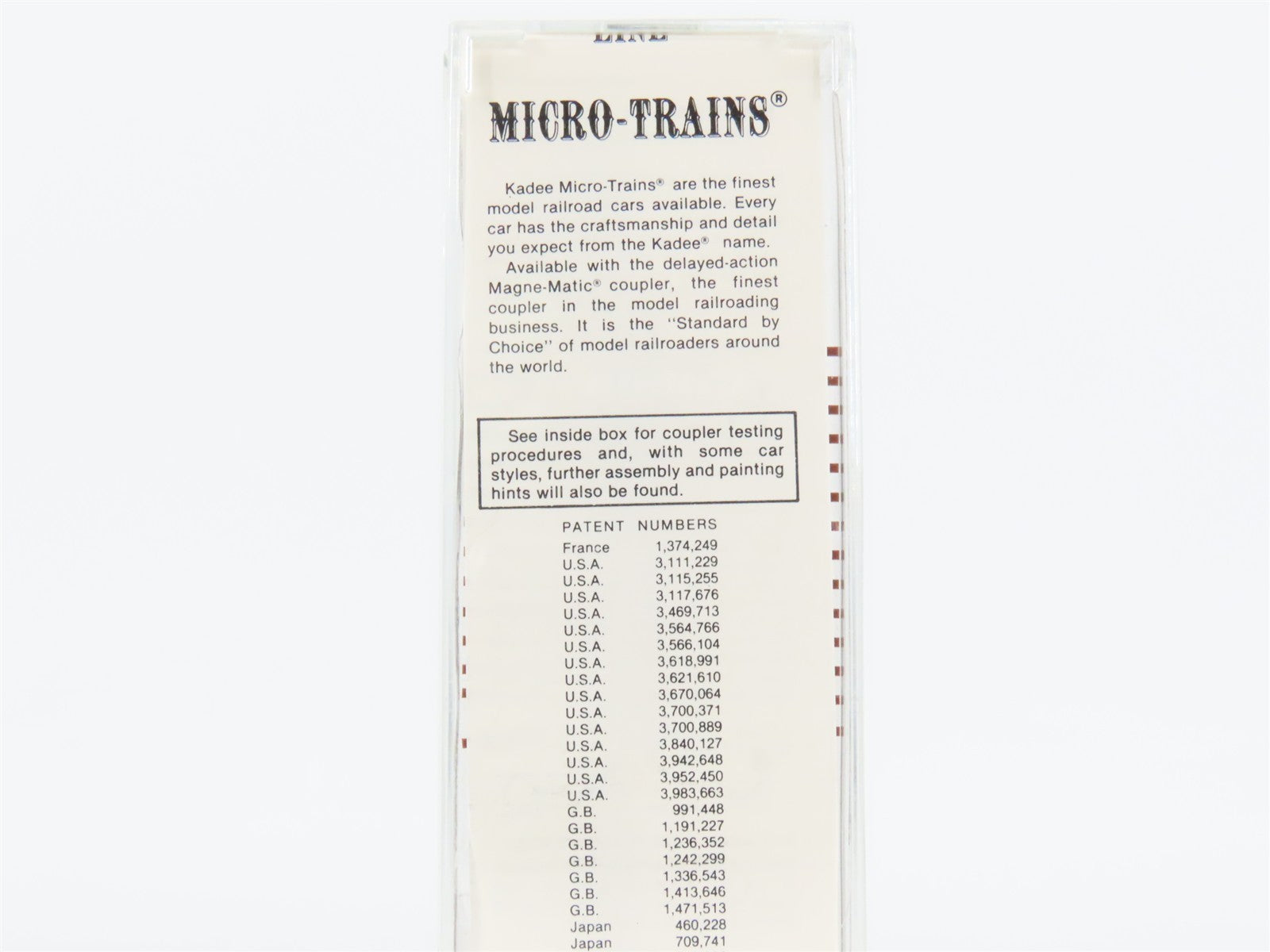 N Kadee Micro-Trains MTL 45150 THB Toronto Hamilton & Buffalo 50' Flat Car 1825