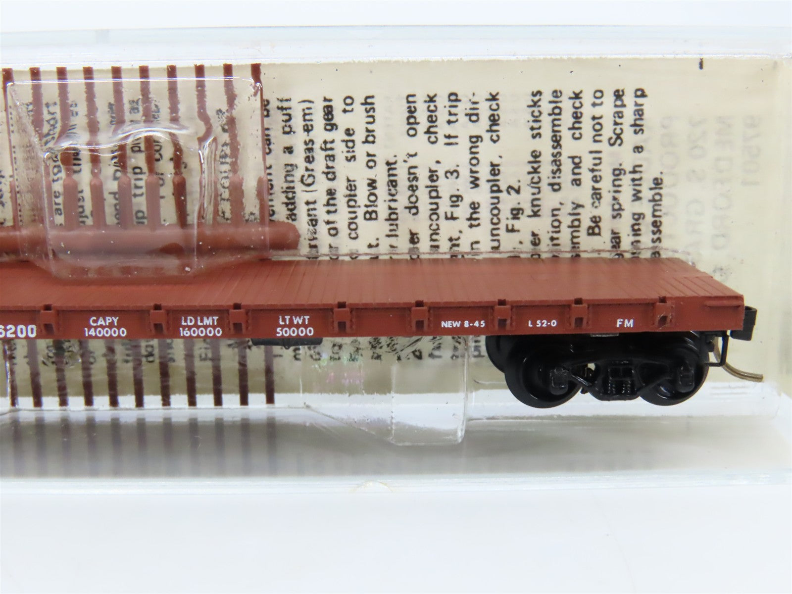 N Scale Micro-Trains 44010 GN Great Northern 50' Flat Car 66200 RTR