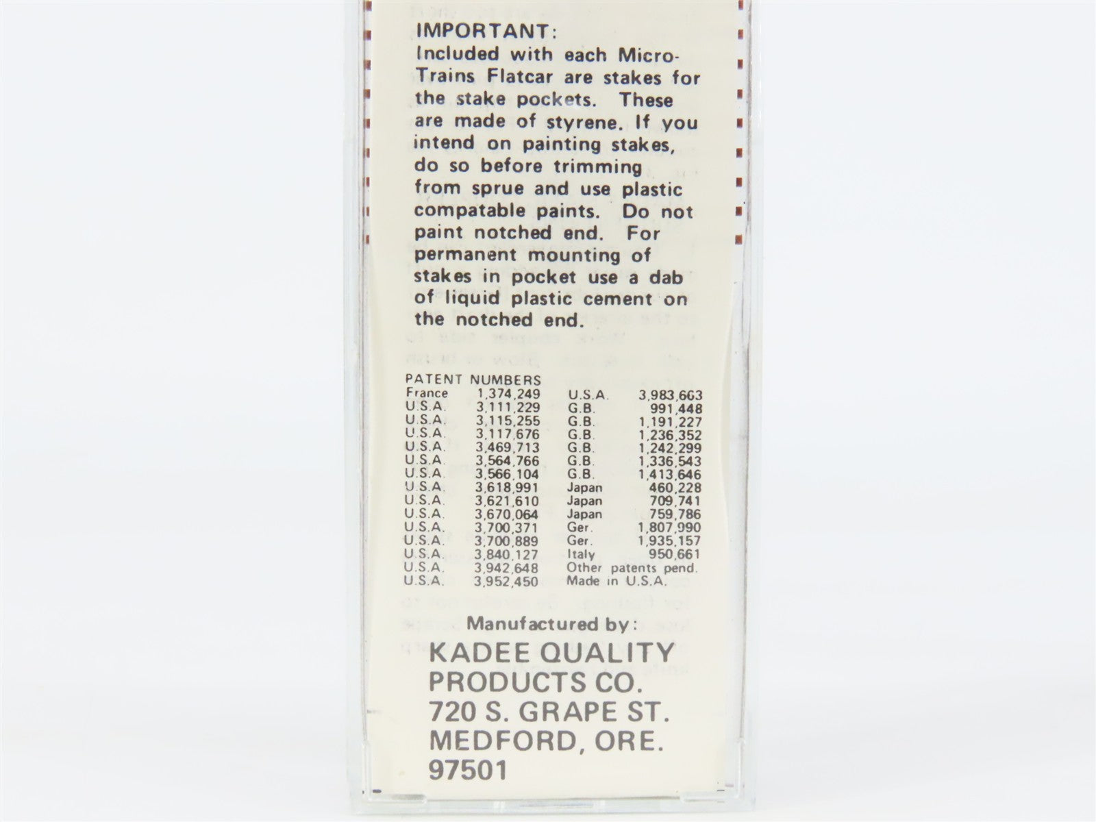 N Scale Micro-Trains 44010 GN Great Northern 50' Flat Car 66200 RTR