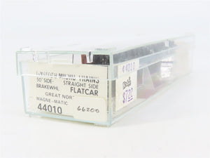 N Scale Micro-Trains 44010 GN Great Northern 50' Flat Car 66200 RTR