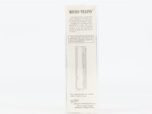 N Scale Micro-Trains 44010 GN Great Northern 50' Flat Car 66208 RTR