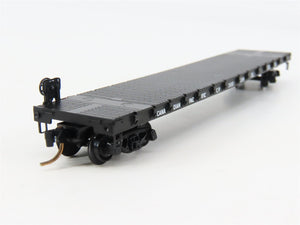 N Scale Micro-Trains 44040 CP Canadian Pacific 50' Flat Car 300034 RTR