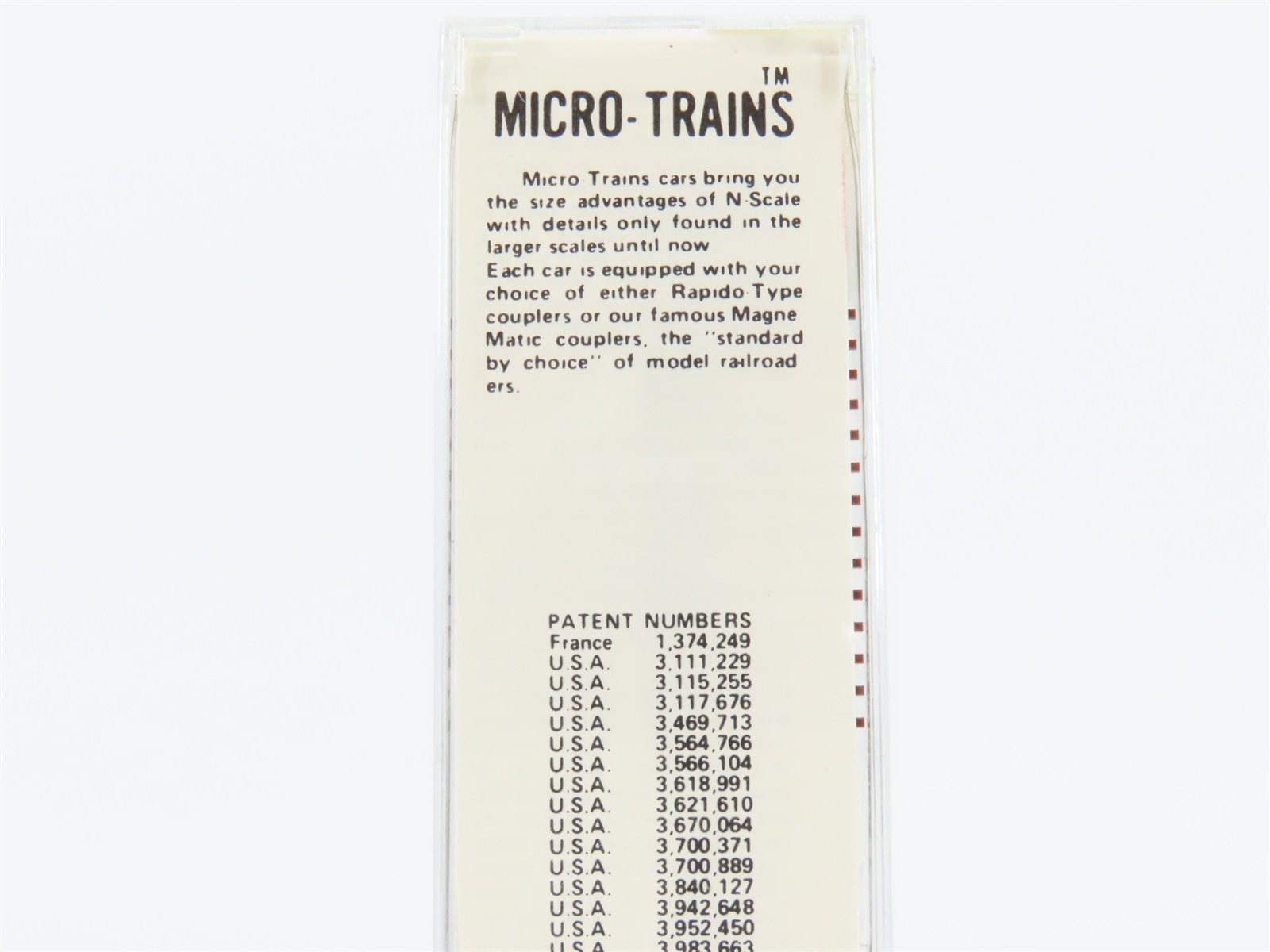 N Scale Micro-Trains 44040 CP Canadian Pacific 50' Flat Car 300034 RTR