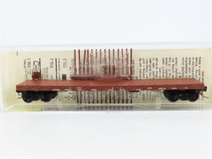 N Scale Kadee Micro-Trains MTL 44030 IC Illinois Central 50' Flat Car #61074