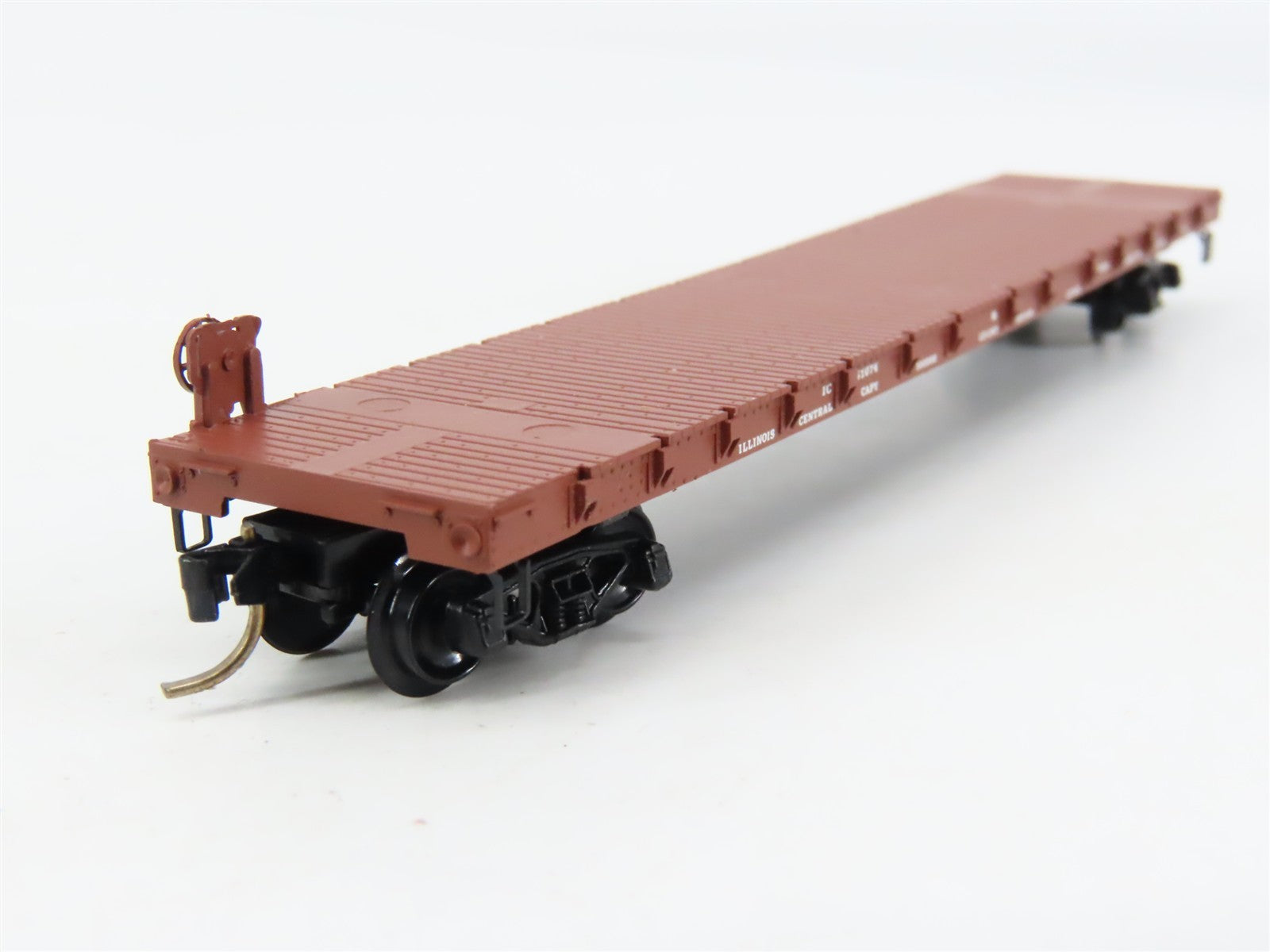 N Scale Kadee Micro-Trains MTL 44030 IC Illinois Central 50' Flat Car #61074