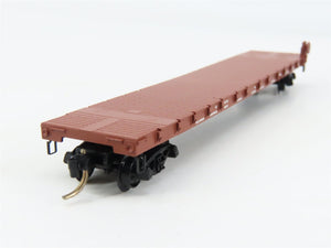 N Scale Kadee Micro-Trains MTL 44030 IC Illinois Central 50' Flat Car #61074