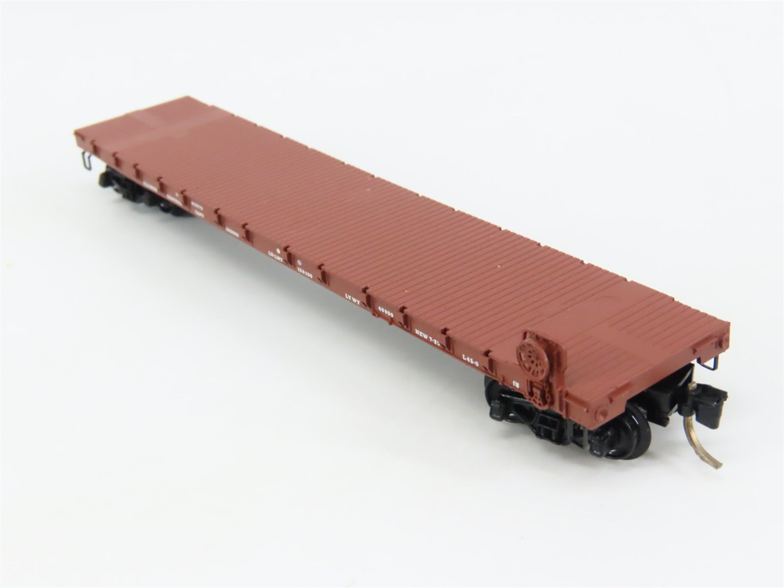N Scale Kadee Micro-Trains MTL 44030 IC Illinois Central 50' Flat Car #61074