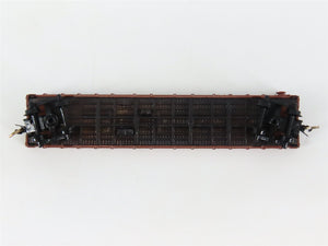 N Scale Kadee Micro-Trains MTL 44030 IC Illinois Central 50' Flat Car #61074