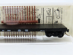 N Scale Micro-Trains 44020 NP Northern Pacific 50' Flat Car 61002 RTR
