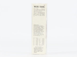 N Scale Micro-Trains 44020 NP Northern Pacific 50' Flat Car 61002 RTR
