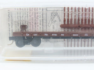 N Scale Micro-Trains 44010 GN Great Northern 50' Flat Car 66029 RTR