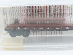 N Scale Micro-Trains 44010 GN Great Northern 50' Flat Car 66029 RTR